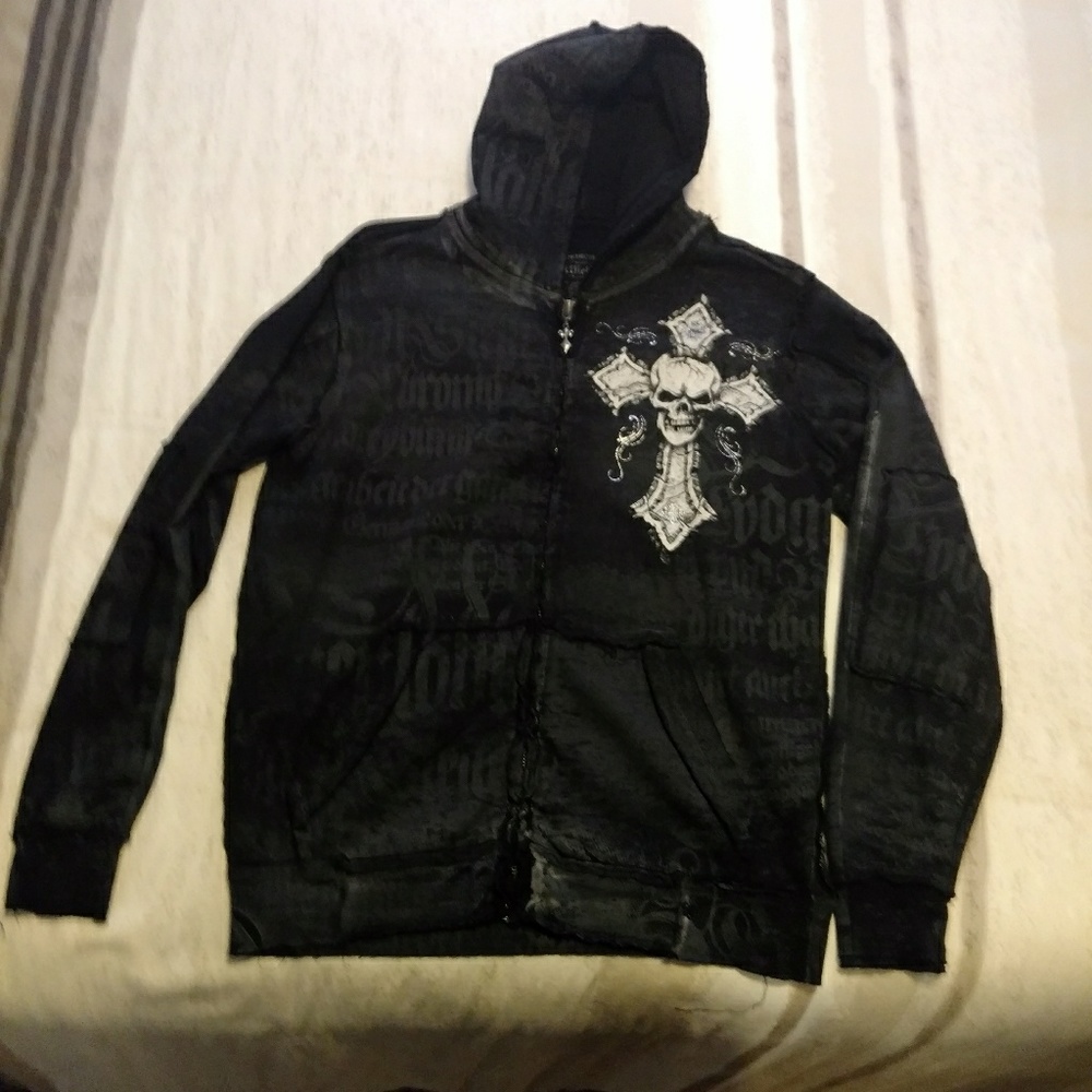 Men's Affliction Zip Up